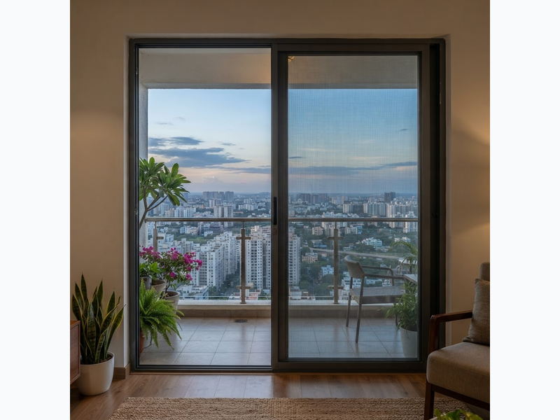 Sliding Mosquito Net for Doors