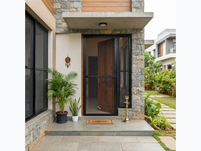 Magnetic Mosquito Net for Main Doors