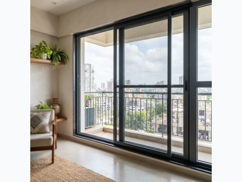 Collapsible Mosquito Net for Windows